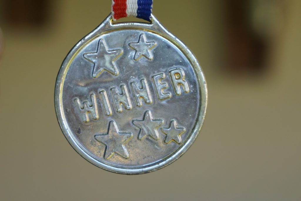 Winner: gold medal